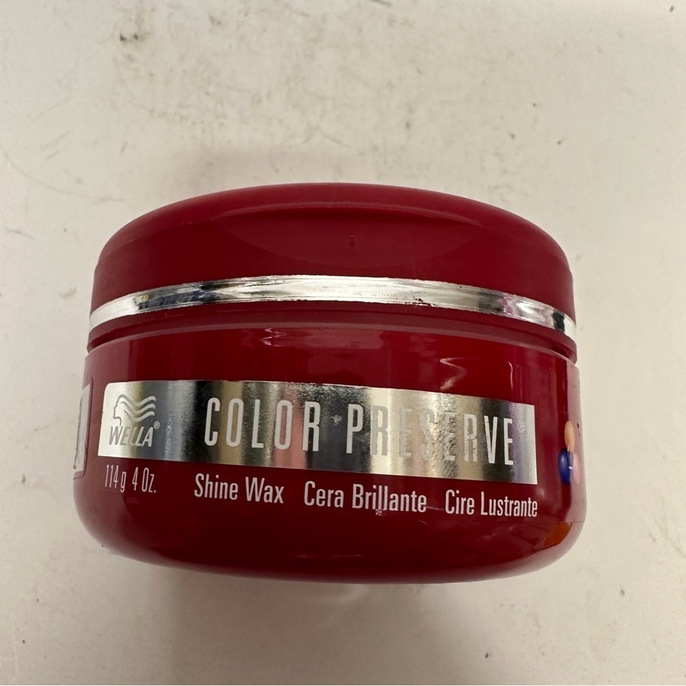 Wella Color Preserve Shine Wax 4 OZ